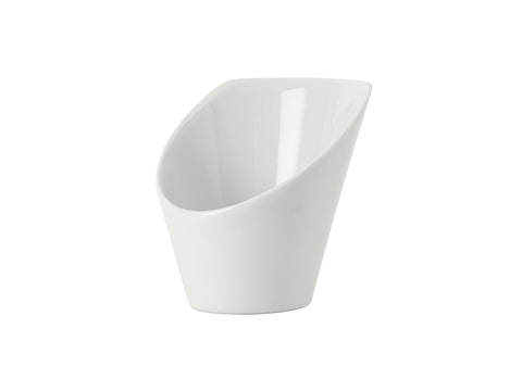 Tuxton High Back Bowl 6 ½" x 5 ¾" x 5 ⅞" Salad & Pasta Bowls Porcelain White_0