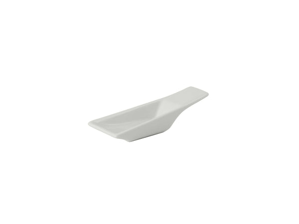 Tuxton Tasting Spoon Rectangular Accents & Tapas 4 ⅛" x 1 ¾" x 1 ⅛" Accents & Tapas Porcelain White