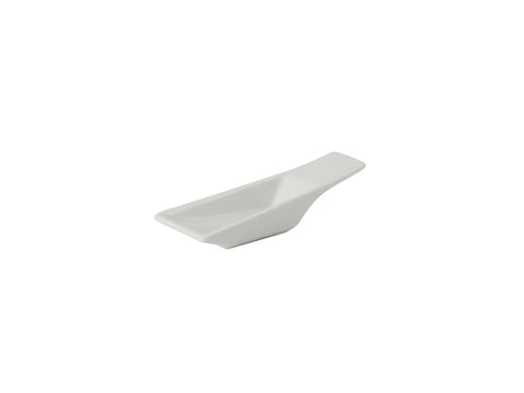 Tuxton Tasting Spoon Rectangular Accents & Tapas 4 ⅛" x 1 ¾" x 1 ⅛" Accents & Tapas Porcelain White_1