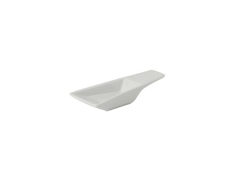 Tuxton Tasting Spoon Rectangular Accents & Tapas 4 ⅜" x 2 ⅛" x 1 ⅛" Accents & Tapas Porcelain White_0