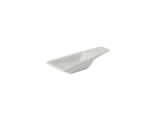 Tuxton Tasting Spoon Rectangular ½ oz Porcelain White