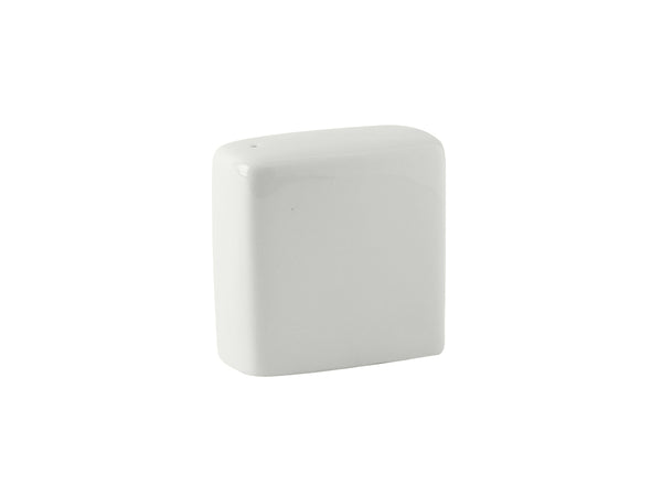 Tuxton Salt Shaker Accessories 2 ½" x 1 ⅜" x 2 ½" Accents & Tapas Porcelain White_0