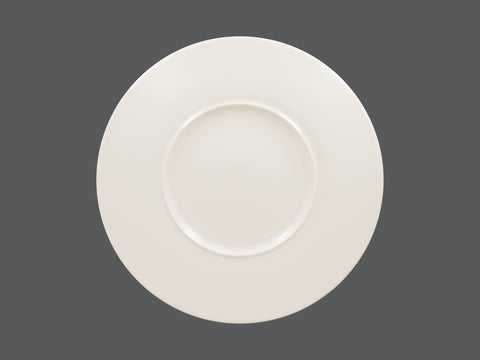 ROUND FLAT PLATE, 12.6"D, PLAIN_1