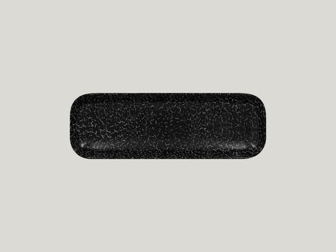 RECTANGULAR DISH, 13"L, 4.35"W, BLACK_1