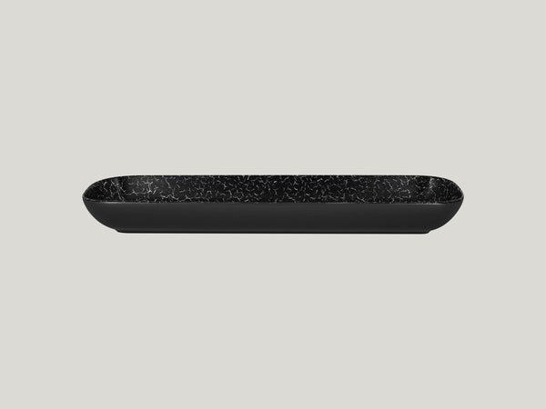 RECTANGULAR DISH, 13"L, 4.35"W, BLACK_0