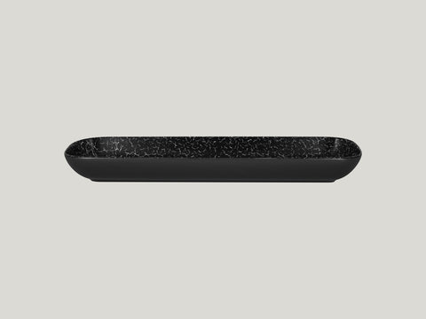 RECTANGULAR DISH, 13"L, 4.35"W, BLACK_0