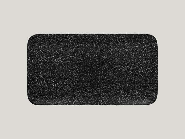 RECTANGULAR PLATE , 14.95"L, 8.25"W, BLACK_0