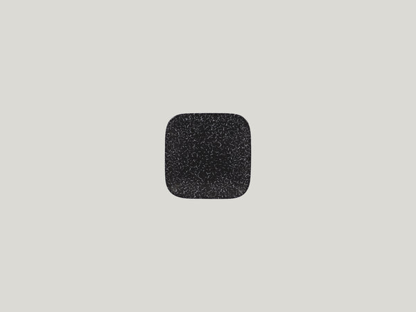 SQUARE PLATE, 4.35"L, 4.35"W, BLACK_0