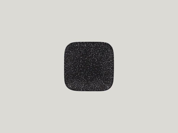 SQUARE PLATE, 5.9"L, 5.9"W, BLACK_0