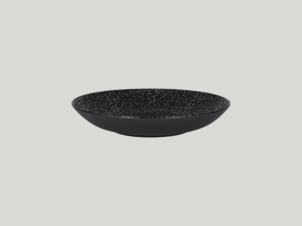 DEEP COUPE PLATE, 10.25"D, 1.95"H, 40.6 OZ, BLACK_0