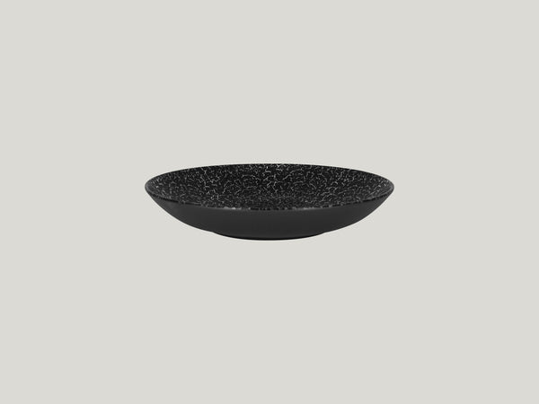 DEEP COUPE PLATE, 9.5"D, 1.55"H, 23.35 OZ, BLACK_0