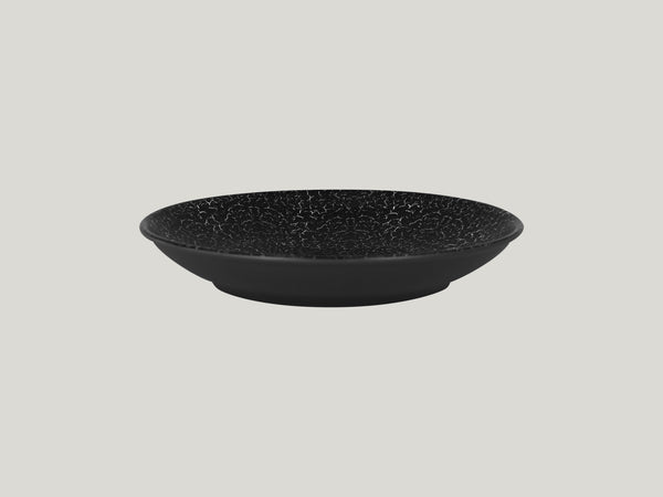 DEEP COUPE PLATE, 11"D, BLACK_0