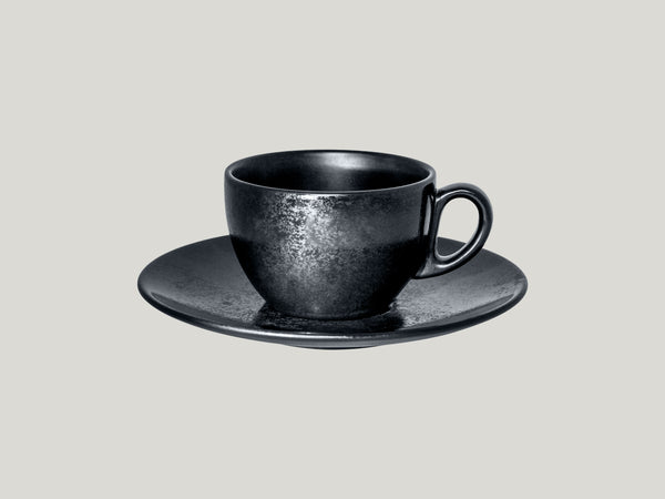 SAUCER FOR KR116CU23/KR116CU20/KRNNBW12, 6.7"D, BLACK_0