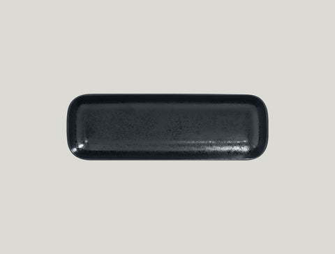 RECTANGULAR DISH, 13"L, 4.35"W, BLACK_1