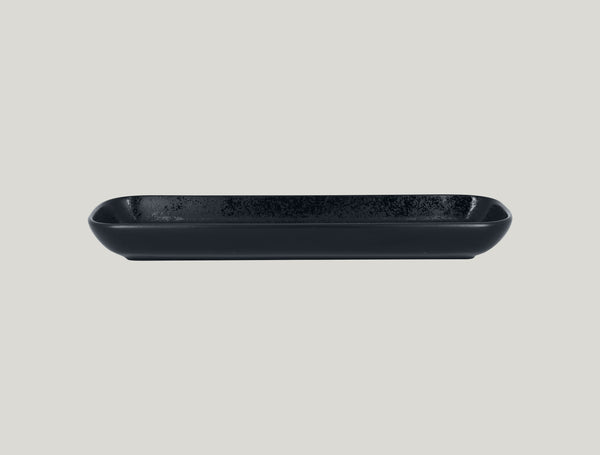 RECTANGULAR DISH, 13"L, 4.35"W, BLACK_0