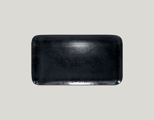 RECTANGULAR PLATE, 14.95"L, 8.25"W, BLACK_0