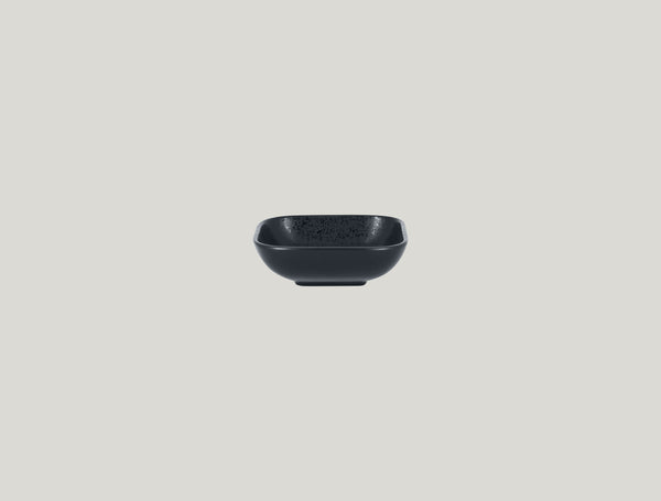 SQUARE DISH, 4.35"L, 4.35"W, BLACK_0