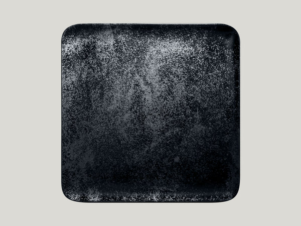 SQUARE PLATE, 11.8"L, 11.8"W, BLACK_0