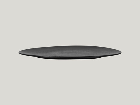 FLAT PLATE - SHAPED, 13"L, 9.85"W, BLACK_1