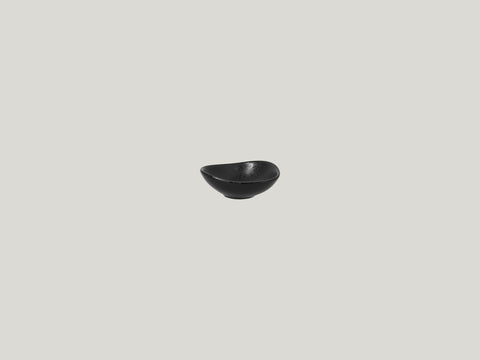 BOWL - SHAPED, 3.15"L, 2.75"W, 1.5 OZ, BLACK_1