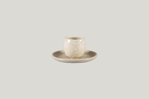 ESPRESSO CUP, 2.35"D, 2.35"H, 3.4 OZ, NO HANDLE, VANILLA_2