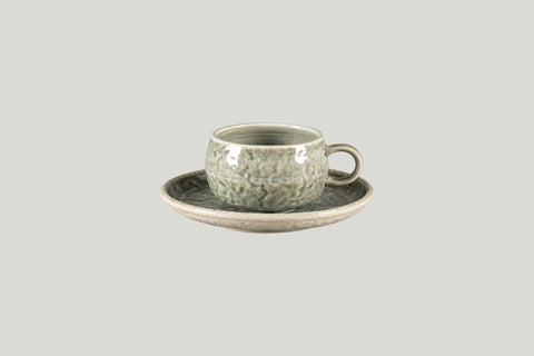 COFFEE CUP, 3.65"D, 2.35"H, 7.8 OZ, SAGE_2