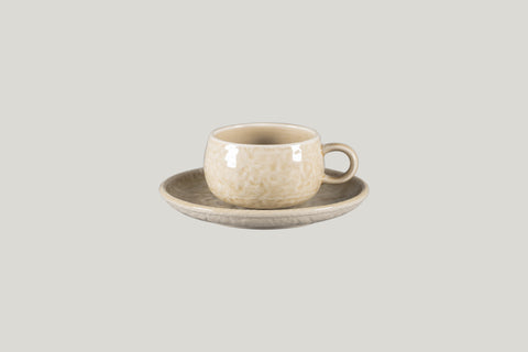 COFFEE CUP, 3.65"D, 2.35"H, 7.8 OZ, VANILLA_2