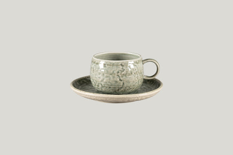 COFFEE CUP, 3.65"D, 2.65"H, 9.45 OZ, SAGE_2