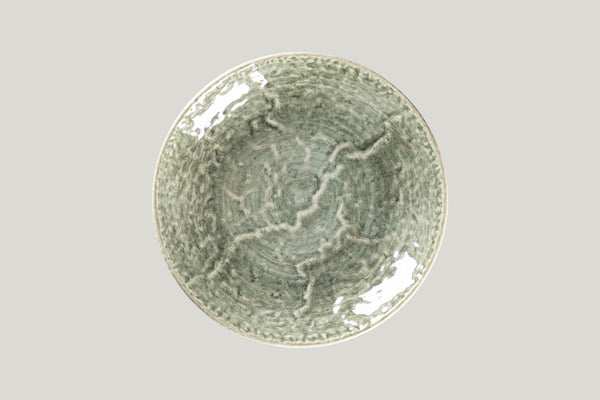 ROUND DEEP COUPE PLATE, 10.25"D, 1.55"H, SAGE_0