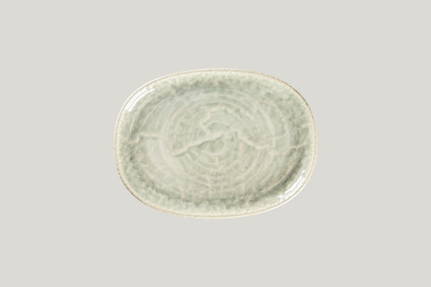 OVAL COUPE PLATTER, 9.85"L, 7.3"W, CELADON_0