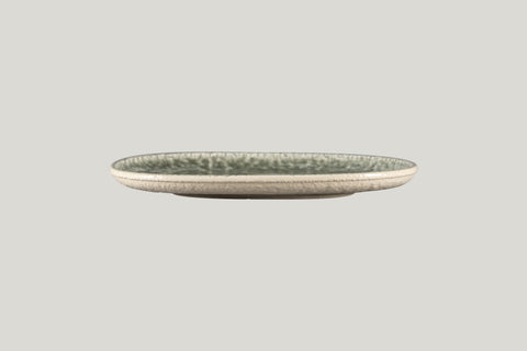 OVAL COUPE PLATTER, 9.85"L, 7.3"W, SAGE_1