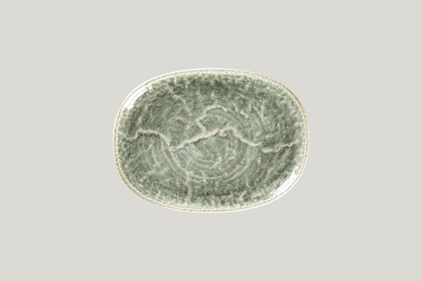 OVAL COUPE PLATTER, 9.85"L, 7.3"W, SAGE_0