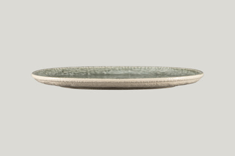 OVAL COUPE PLATTER, 12.6"L, 9.25"W, SAGE_1