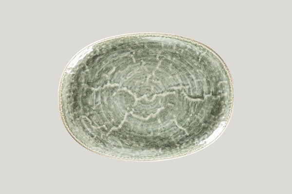 OVAL COUPE PLATTER, 12.6"L, 9.25"W, SAGE_0