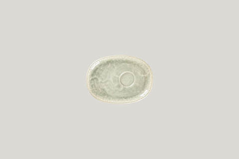 OVAL SAUCER FOR KSCU09, 5.9"L, 4.35"W, CELADON_2