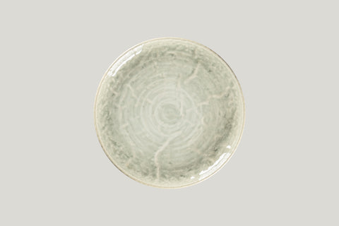 ROUND FLAT COUPE PLATE, 9.45"D, CELADON_0