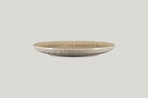 ROUND FLAT COUPE PLATE, 9.45"D, VANILLA_1