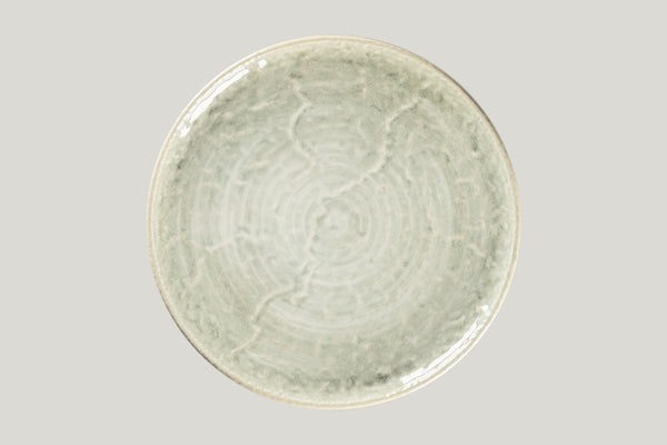 ROUND FLAT COUPE PLATE, 11.8"D, CELADON_0