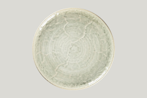 ROUND FLAT COUPE PLATE, 11.8"D, CELADON_0