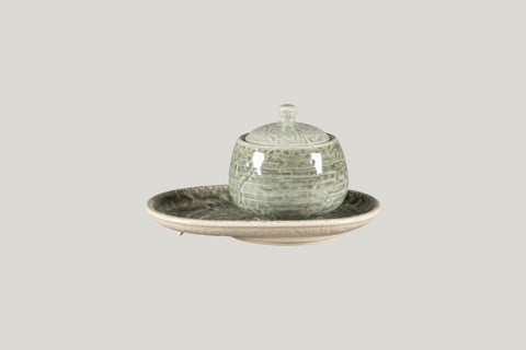 SUGAR BOWL & LID, 8.45 OZ, SAGE_1