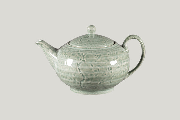 TEAPOT & LID, 37.19 OZ, SAGE_0