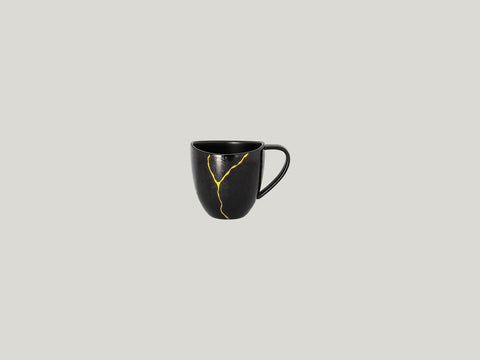 COFFEE CUP, BLACK/GOLD_0