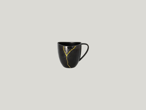 BREAKFAST CUP, BLACK/GOLD_0