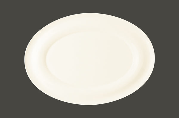 OVAL PLATE, 14.95"L, 10.25"W, IVORIS_0