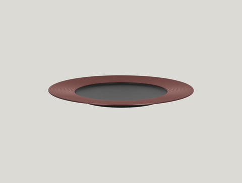 FLAT PLATE, 11.4"D, BRONZE_1