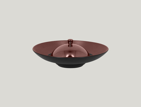 GOURMET DEEP PLATE, 10.25"D, POLARIS_2