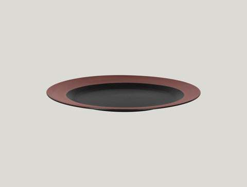 ROUND PLATE, 11.8"D, BRONZE_1