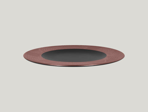 FLAT PLATE, 12.6"D, BRONZE_1