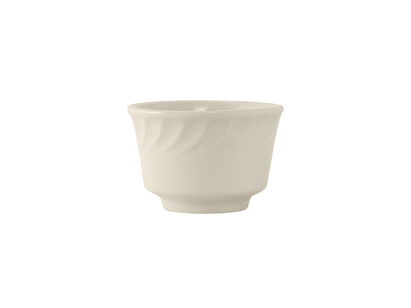 Tuxton Bouillon Bouillon Cup 3 ⅞" x 2 ⅝" Meridian Eggshell Embossed_0