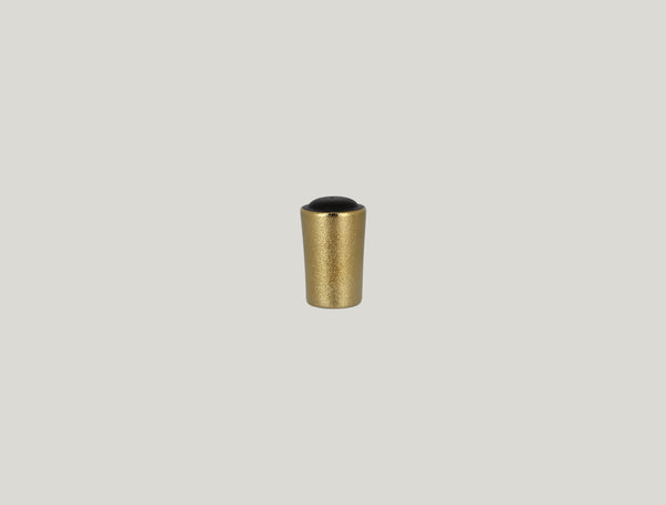 PEPPER SHAKER 1.75"D, 3.15"H, GOLD_0